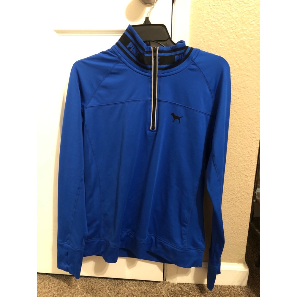 PINK Ultimate Half Zip Size L